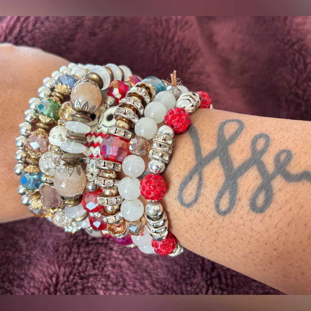 Vibrant Beaded Bracelet Set – Colorful Style for Every Occasion - Picture 3 of 5